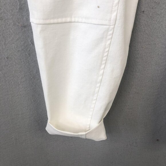 Anarkh Utopia Pants Womens Medium White Linen Jogger High Waist Made in USA - Picture 13 of 13